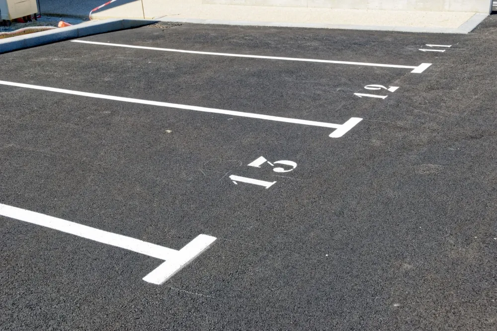 Création de parking près de Le Muy